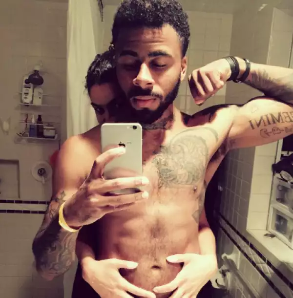 Singer Jordin Who Vow To Keep Her Virginity Till Marriage; Takes Semi-N*de Photo In Rapper Sage